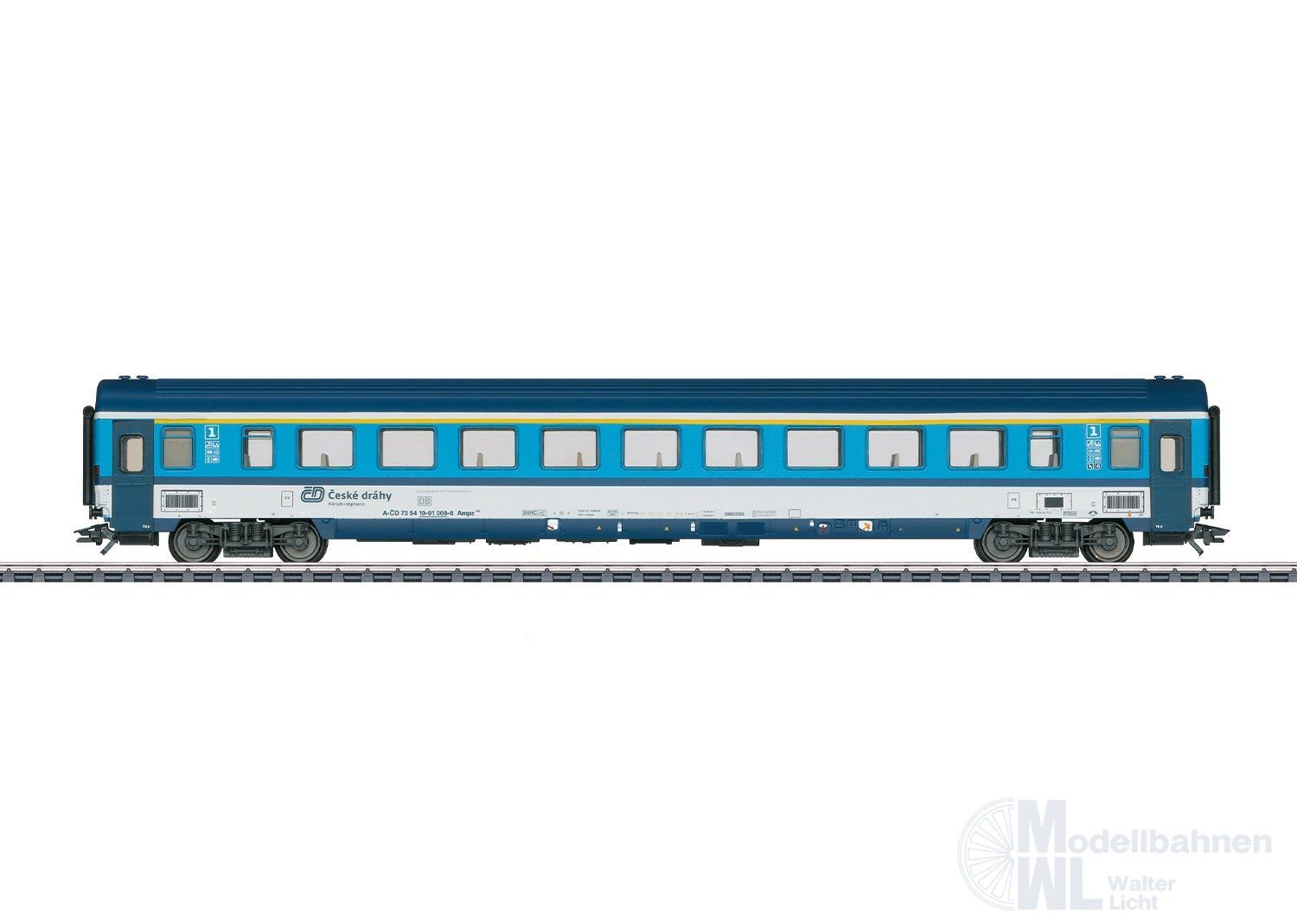 Märklin 43762 - Personenwagen CD Ep.VI 1.Kl. H0/WS