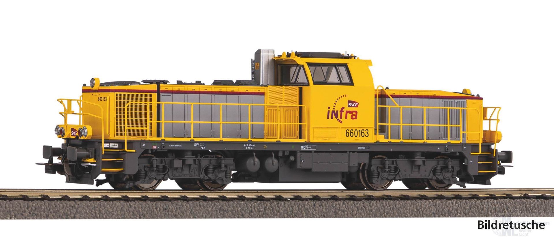 Piko 96494 - Diesellok BB 60000 SNCF Ep.VI H0/GL Sound