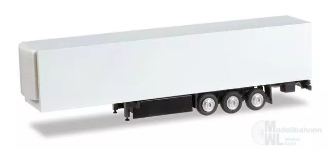 Herpa 084512 - Kühlkoffer-Auflieger mit Palettenkasten Inhalt: 2 Stück TT 1:120
