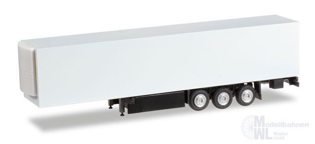 Herpa 084512 - Kühlkoffer-Auflieger mit Palettenkasten Inhalt: 2 Stück TT 1:120