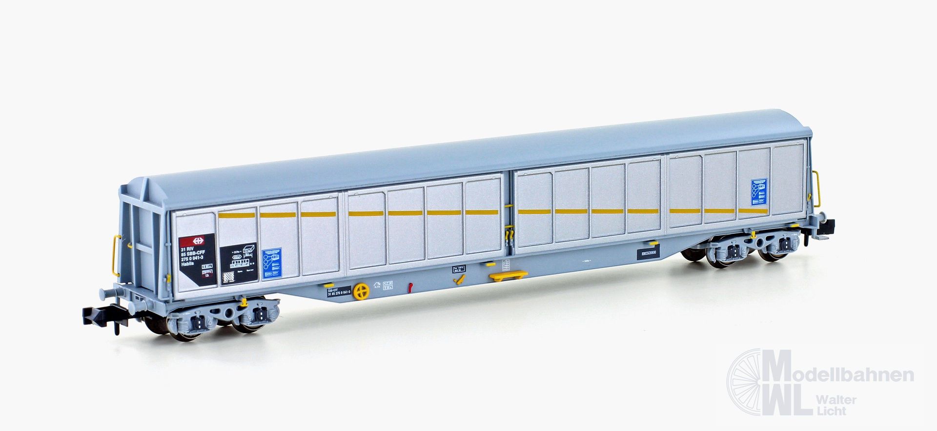 Hobbytrain 23441 - Schiebewandwagen SBB Ep.V Habils hellgrau N 1:160