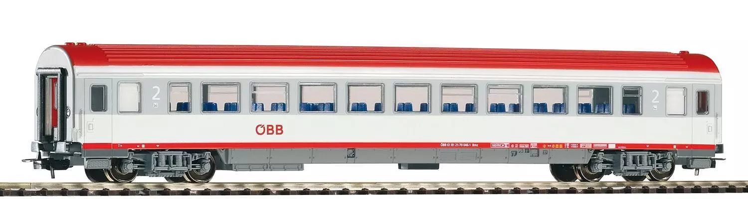 Piko 57613 - Personenwagen ÖBB Ep.V 2.Kl. IC Großraumwagen H0/GL