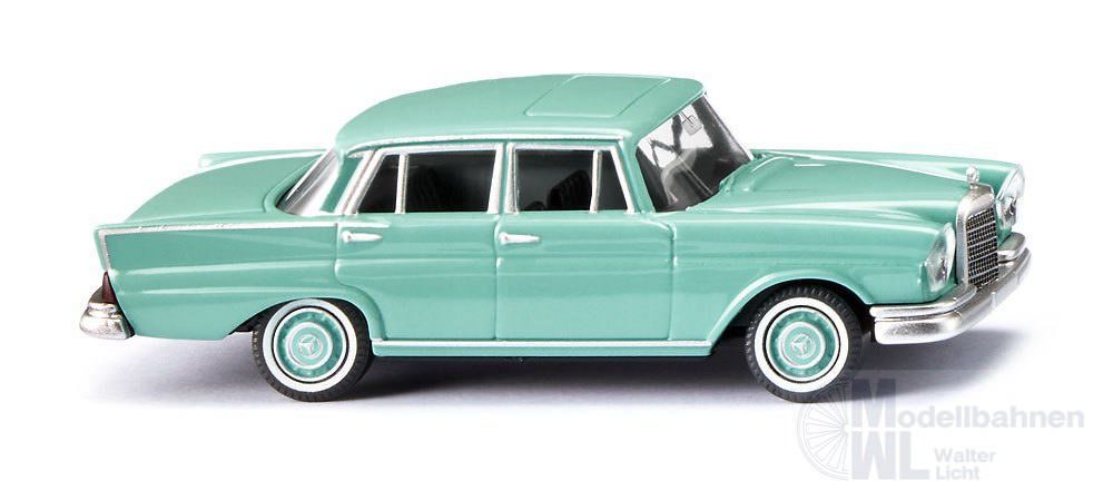 Wiking 082410 - Mercedes-Benz 220 S - pastelltürkis H0 1:87