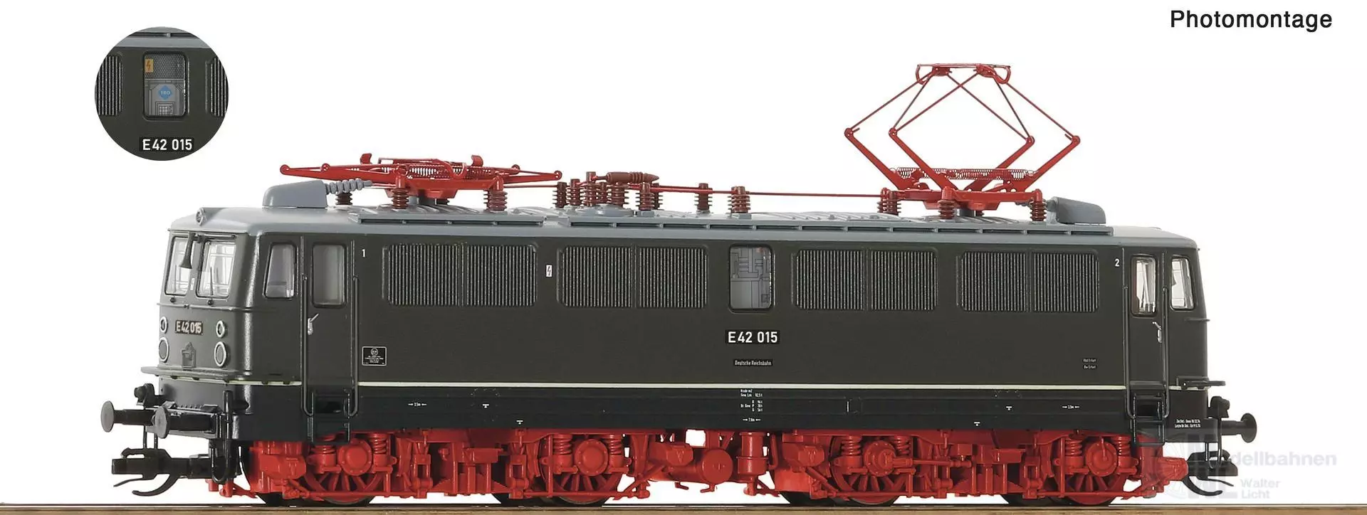 Roco 7580027 - E-Lok BR E42 DR Ep.III TT 1:120