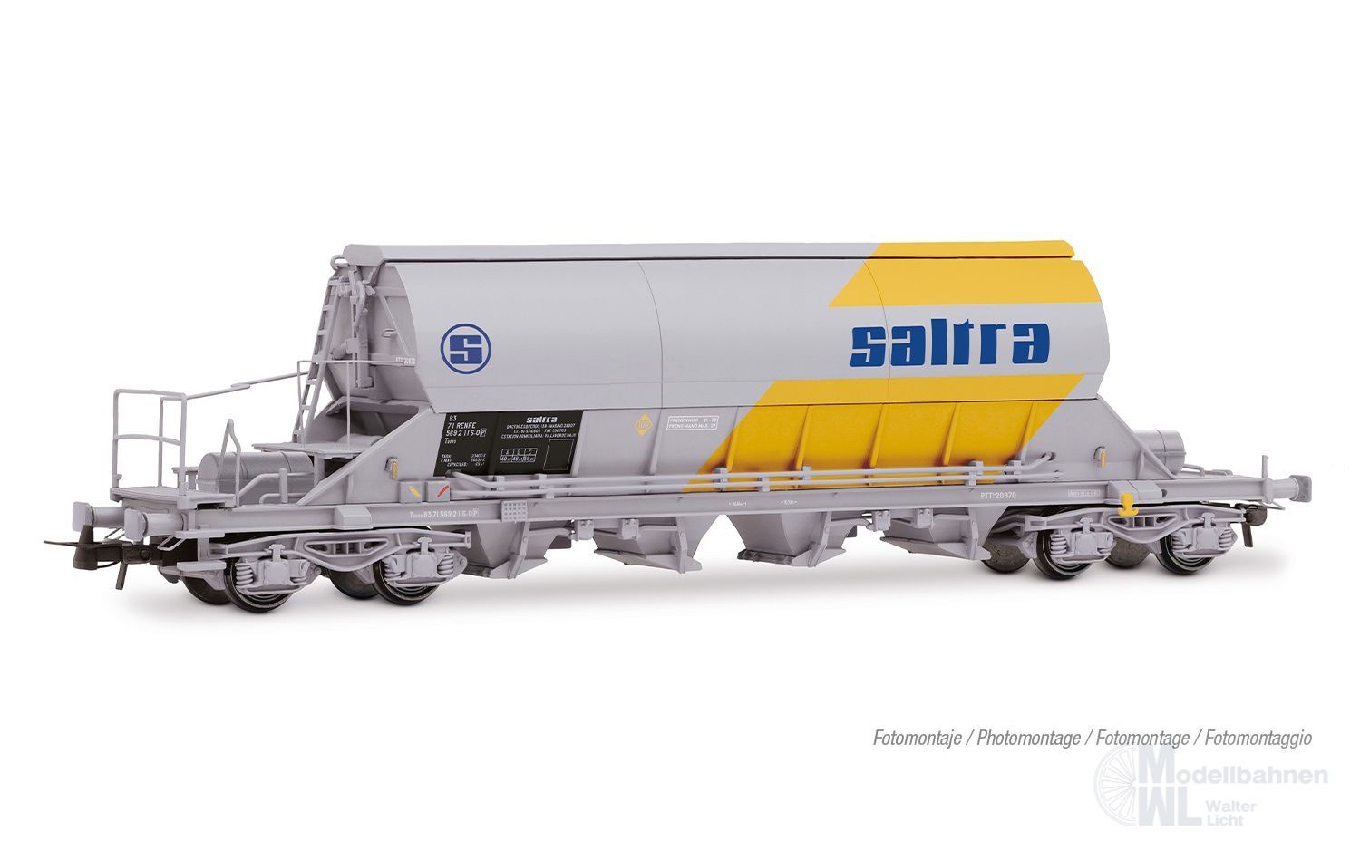 Electrotren 6089 - Schwenkdachwagen RENFE Ep.IV Saltra H0/GL