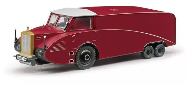 Liliput 937494 - LKW Rumpler RuV 29 rot ohne Anschriften H0 1:87