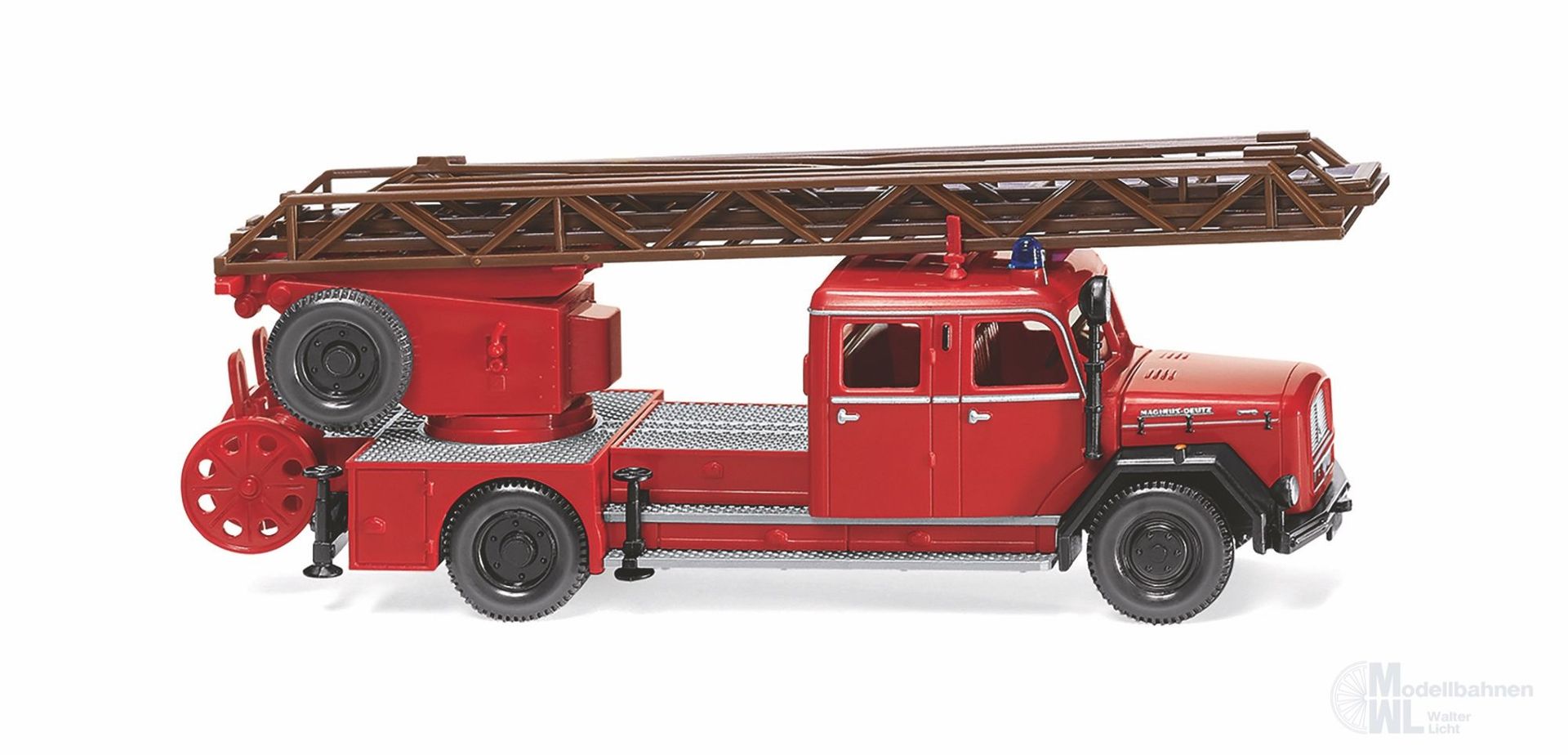 Wiking 086233 - Feuerwehr Drehleiter DL 25h Magirus H0 1:87