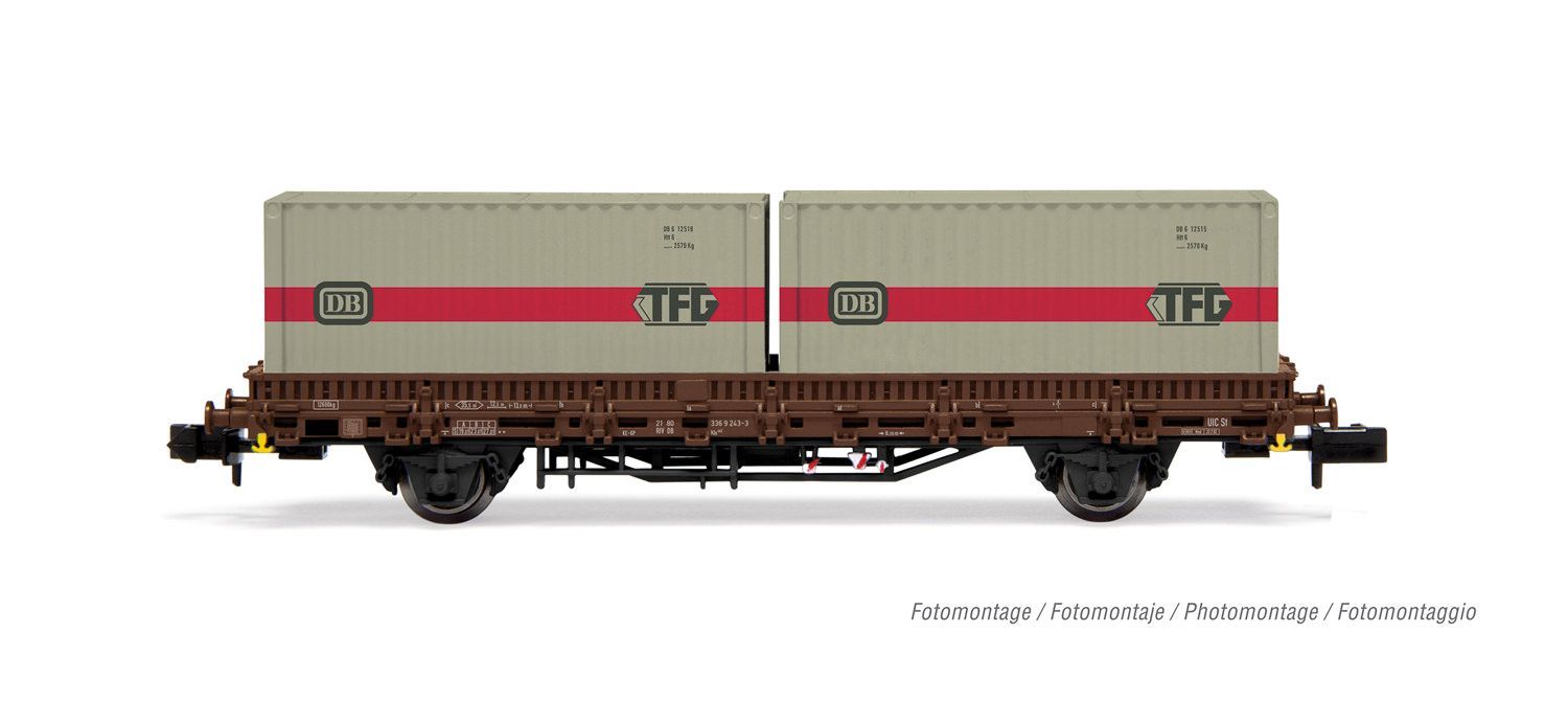 Arnold 6566 - Flachwagen DB Ep.IB Kls N 1:160