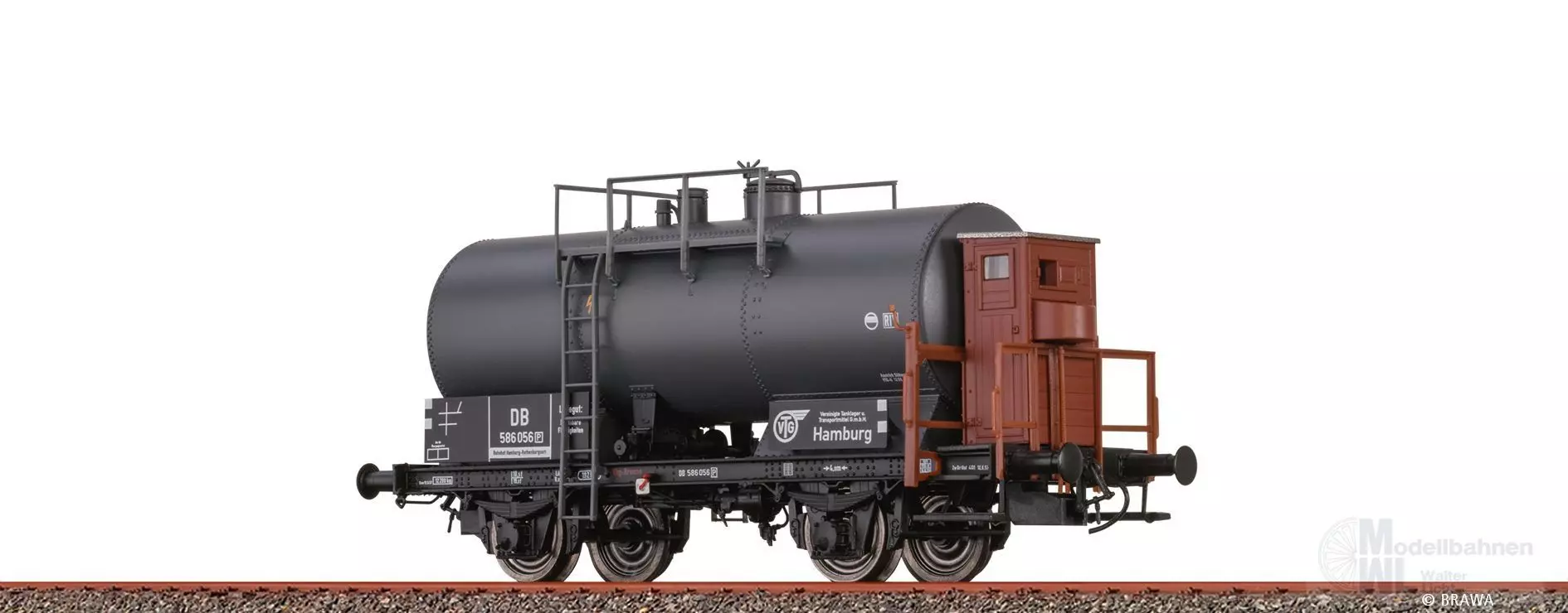 Brawa 50848 - Kesselwagen DB  Ep.III VTG H0/GL