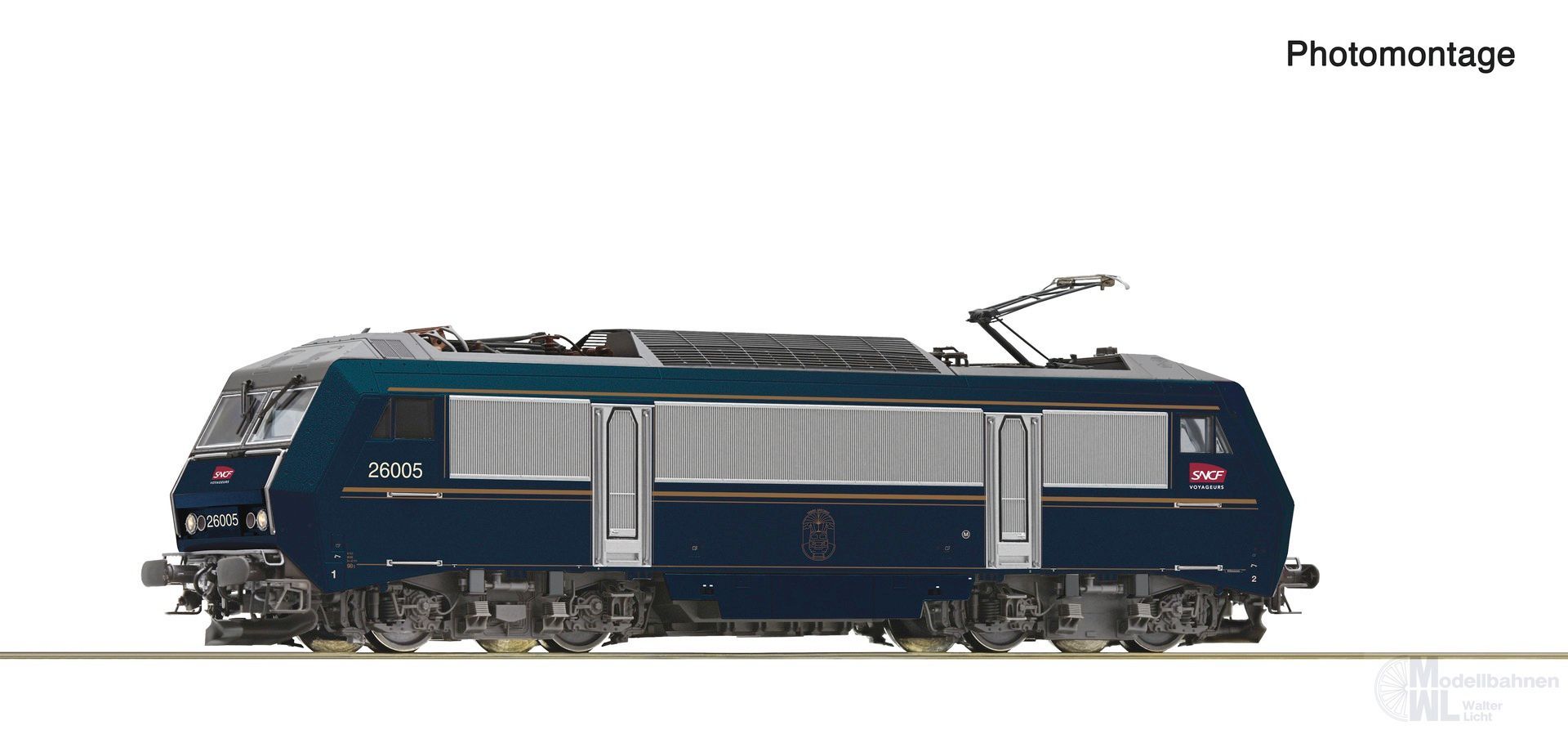 Roco 7520168 - E-Lok BB 26000 SNCF Ep.VI H0/WS Sound