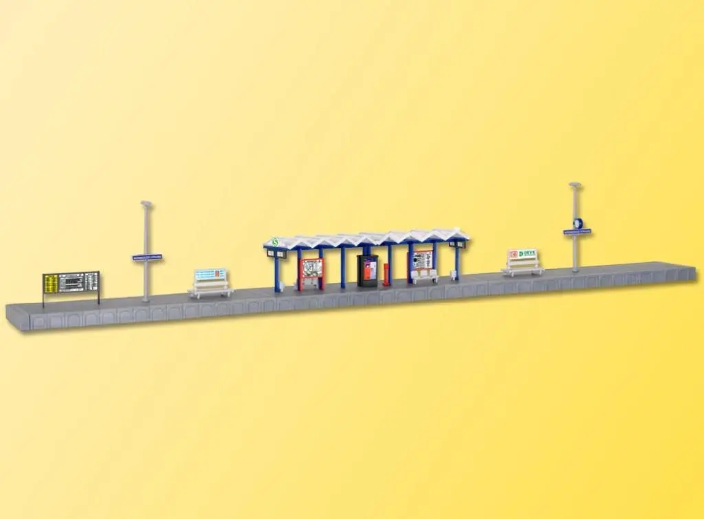 Kibri 39563 - S-Bahnsteig Nürnberger Straße H0 1:87