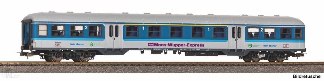 Piko 23605 - Personenwagen Maas-Wupper-Express Ep.VI N 1/2.Kl. H0/GL