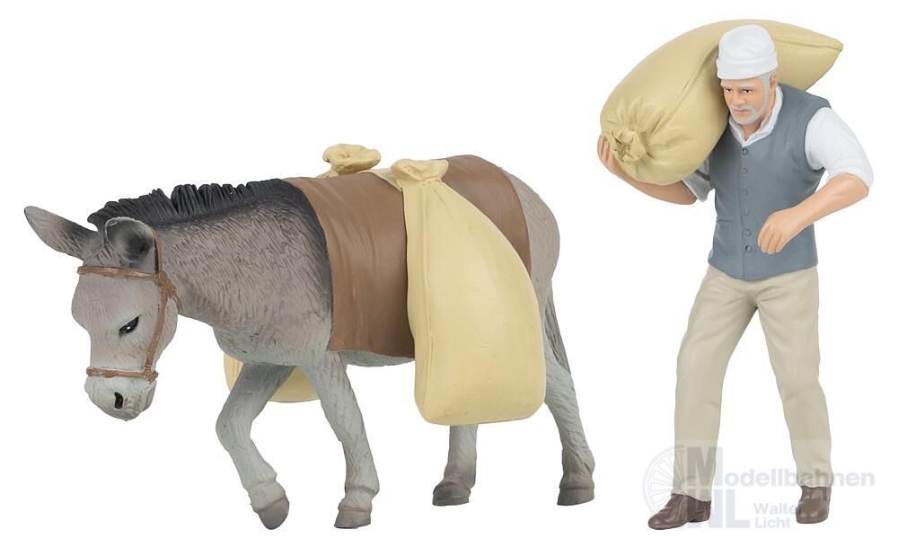 Pola 331533 - Müller mit Esel LGB 1:22,5