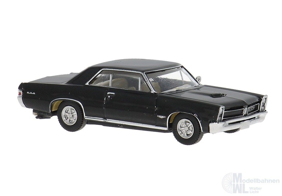 Brekina 18100 - Pontiac, GTO schwarz H0 1:87