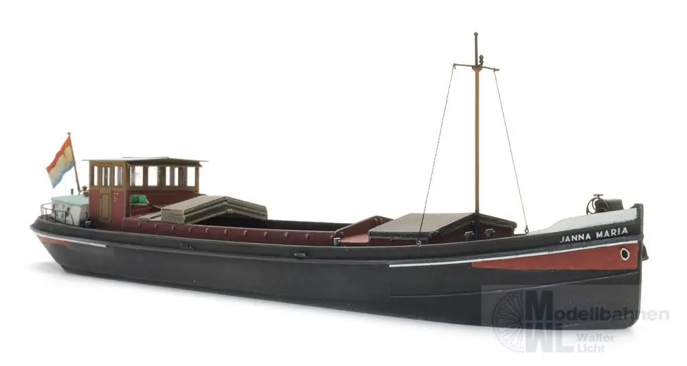ARTITEC b.v. 50.157 - Kleines Frachtschiff 31 Tonnen H0 1:87 BAUSATZ