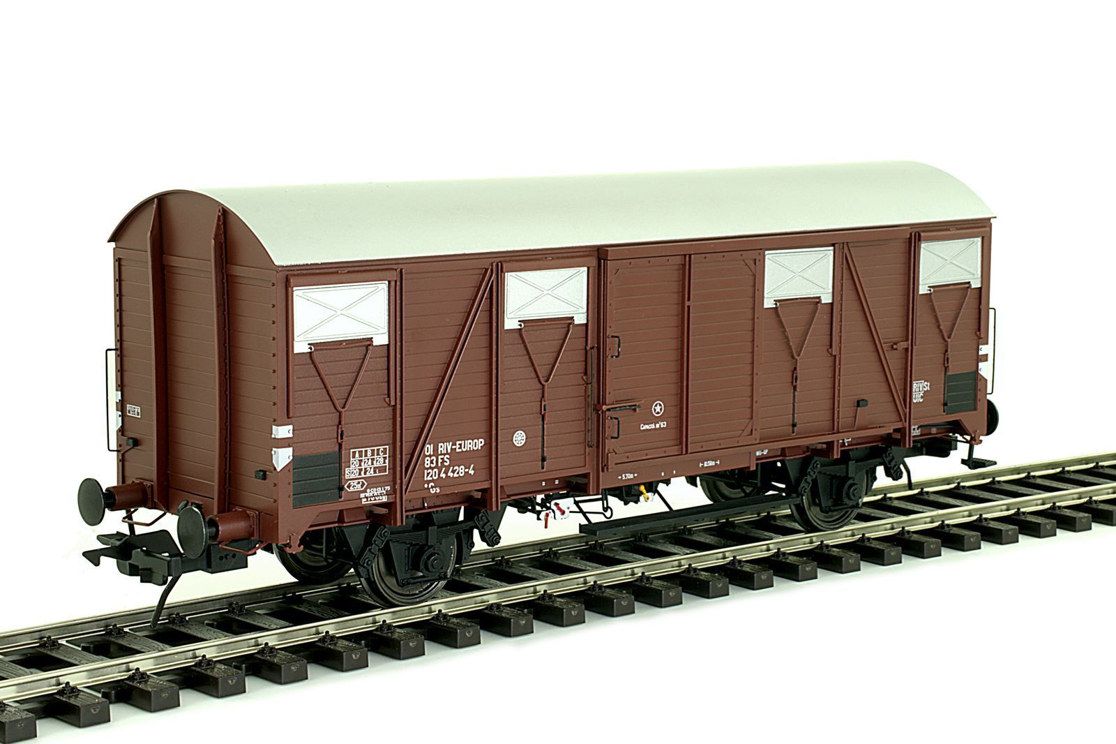 42246-08 Lenz 42246-08 - Güterwagen FS Ep.IV K4 Nr. 120 4 428-4 Spur 0