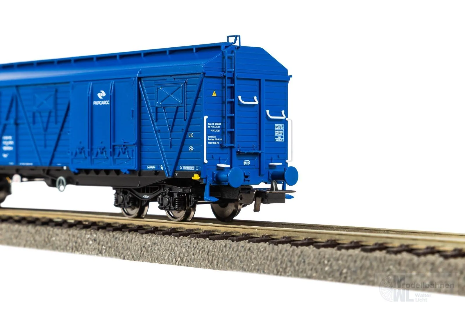 Piko 58476 - Güterwagen ged. PKP Ep.VI 401Ka blau H0/GL