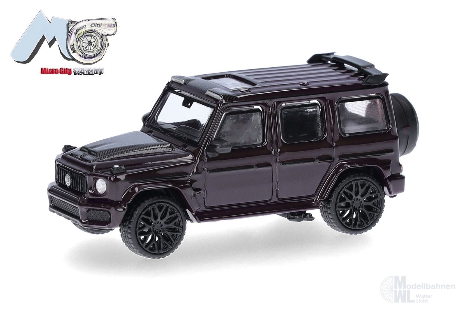 Herpa 87MC000163 - Mercedes-Benz G800 Brabus lila H0 1:87