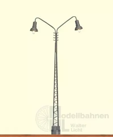 Brawa 84019 - Gittermastleuchte mit Stecksockel LED H0 1:87
