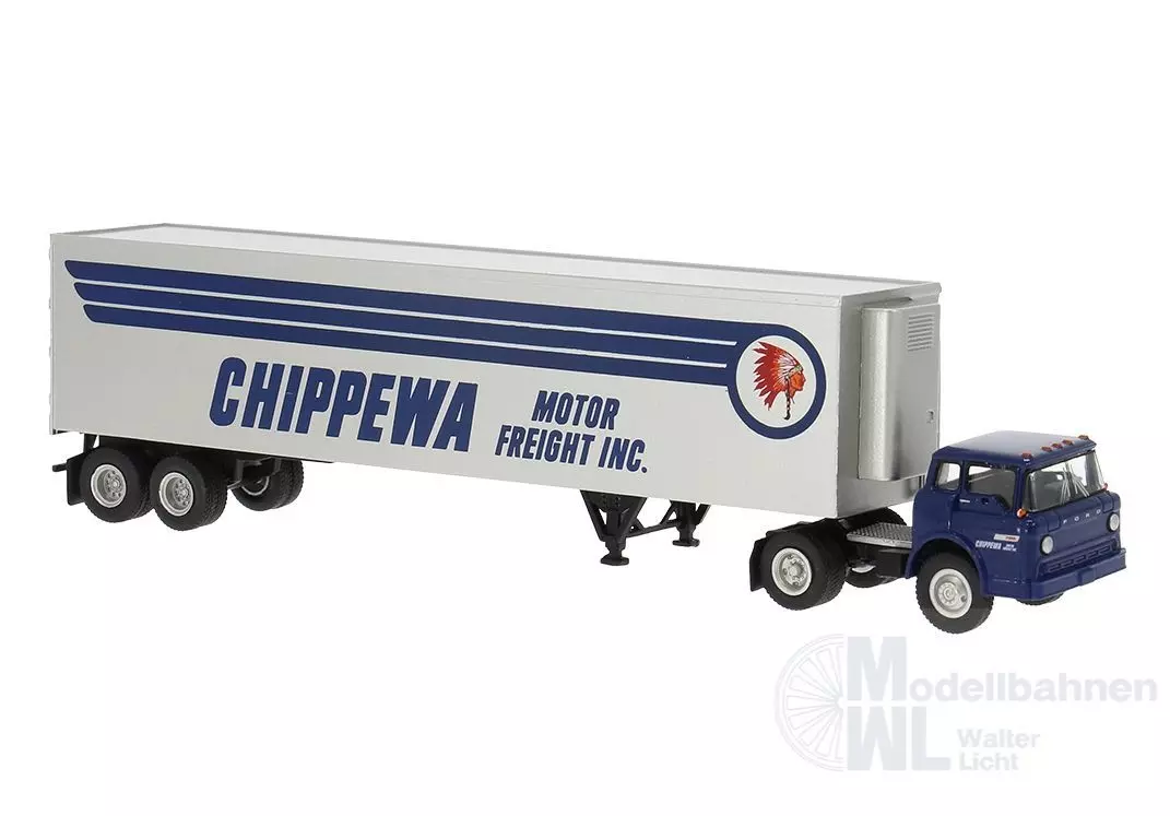 Brekina 86329 - Ford C-Series box-truck Chippewa H0 1:87