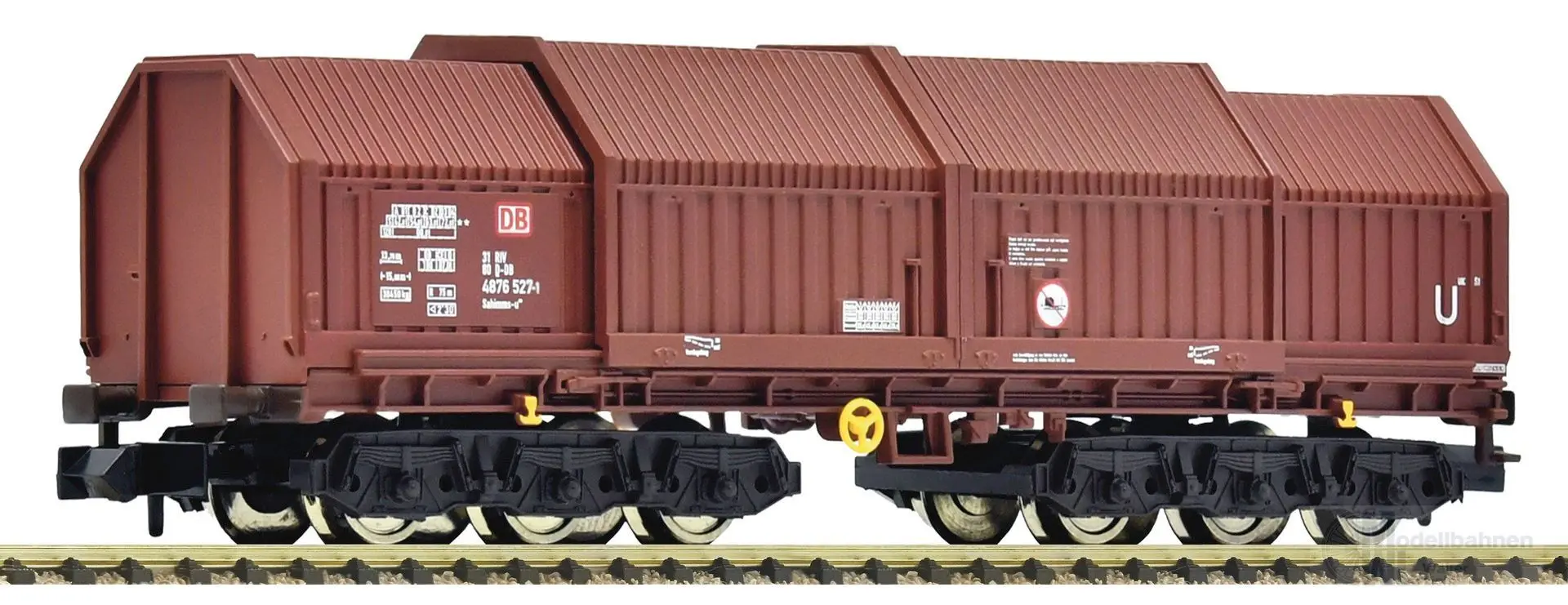 Fleischmann 6660132 - Teleskophaubenwagen DB Ep.V/VI N 1:160