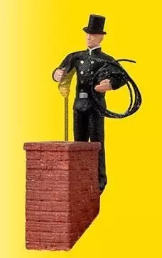 Viessmann 1537 - Kaminkehrer mit bewegtem Arm H0 1:87