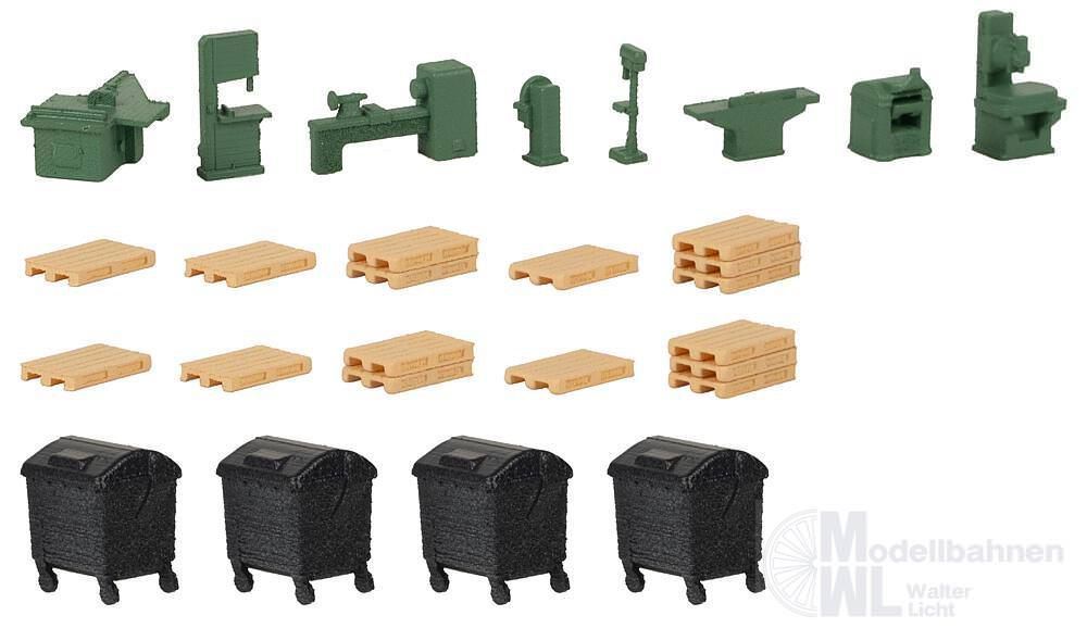 Faller 272566 - Werkstatteinrichtung N 1:160 Faller 272566 - Werkstatteinrichtung N 1:160