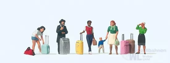 Preiser 10795 - Reisende H0 1:87
