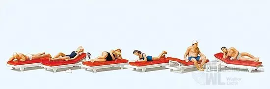 Preiser 10429 - Sonnenbad H0 1:87
