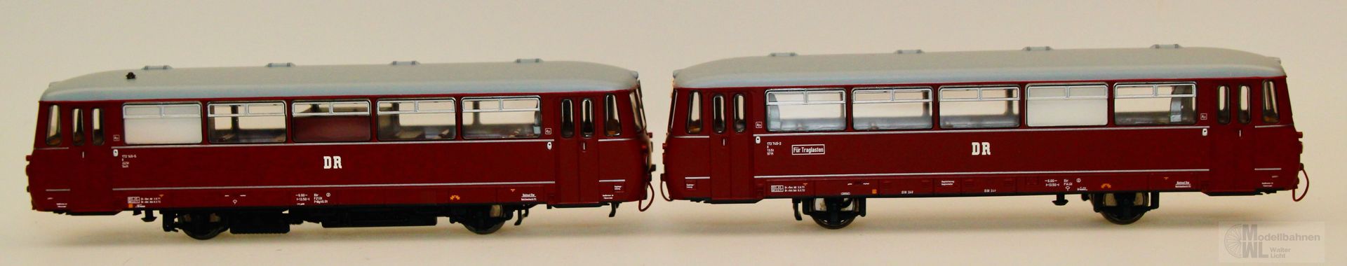 Brawa 44120 - BRAWA - Triebwagen BR 172 DR Ep.IV 2.tlg. H0/GL