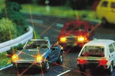 Busch 5927 - Auto-Einbau-Set H0