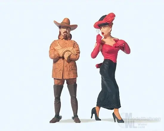 Preiser 45097 - Westernheld & Lady Spur G