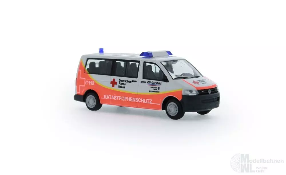 Rietze 53637 - Volkswagen T5 ´10 Katastrophenschutz OV Gersfeld H0 1:87