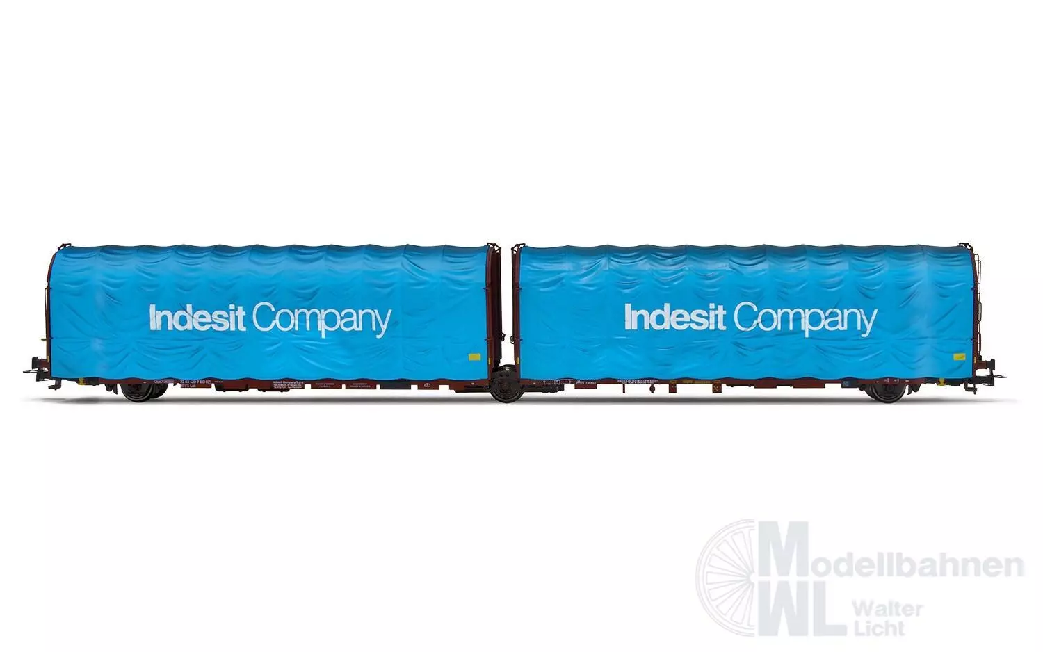 Rivarossi 6601 - Schiebeplanenwagen FS Ep.V INDESIT Company H0/GL