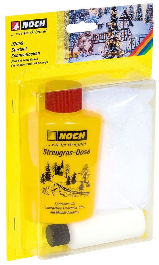 Noch 07065 - Start-Set Schneeflocken G/1/0/H0/H0m/H0e/TT/N/Z