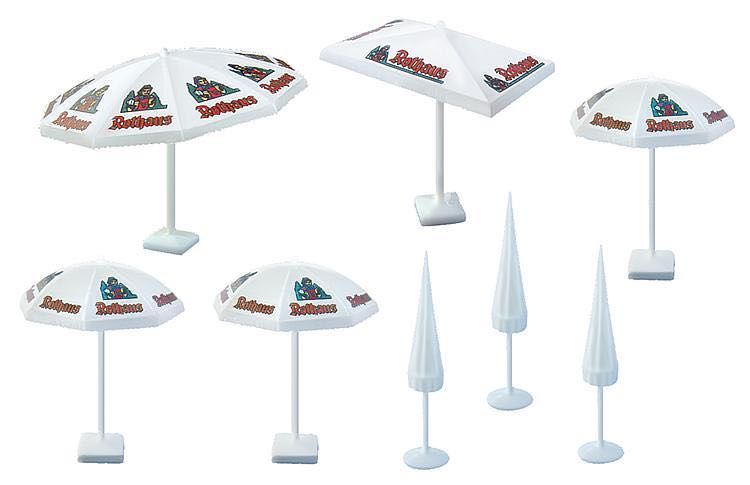 Faller 180440 - Sonnenschirme H0 1:87 Faller 180440 - Sonnenschirme H0 1:87