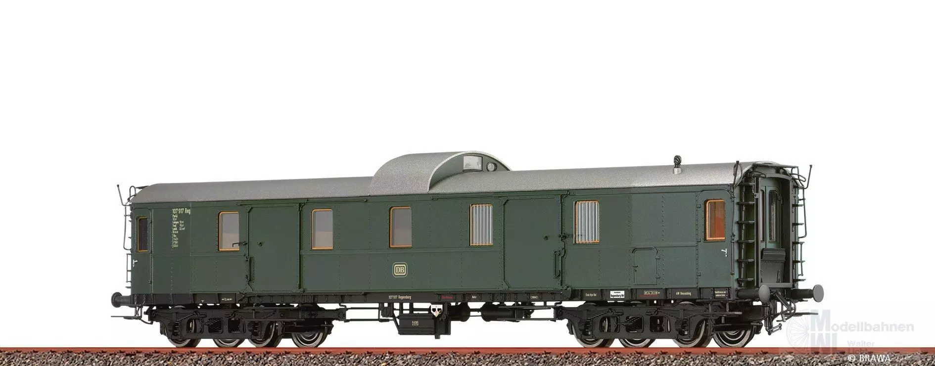 Brawa 51303 - Gepäckwagen DB Ep.III Pw4ü H0/GL