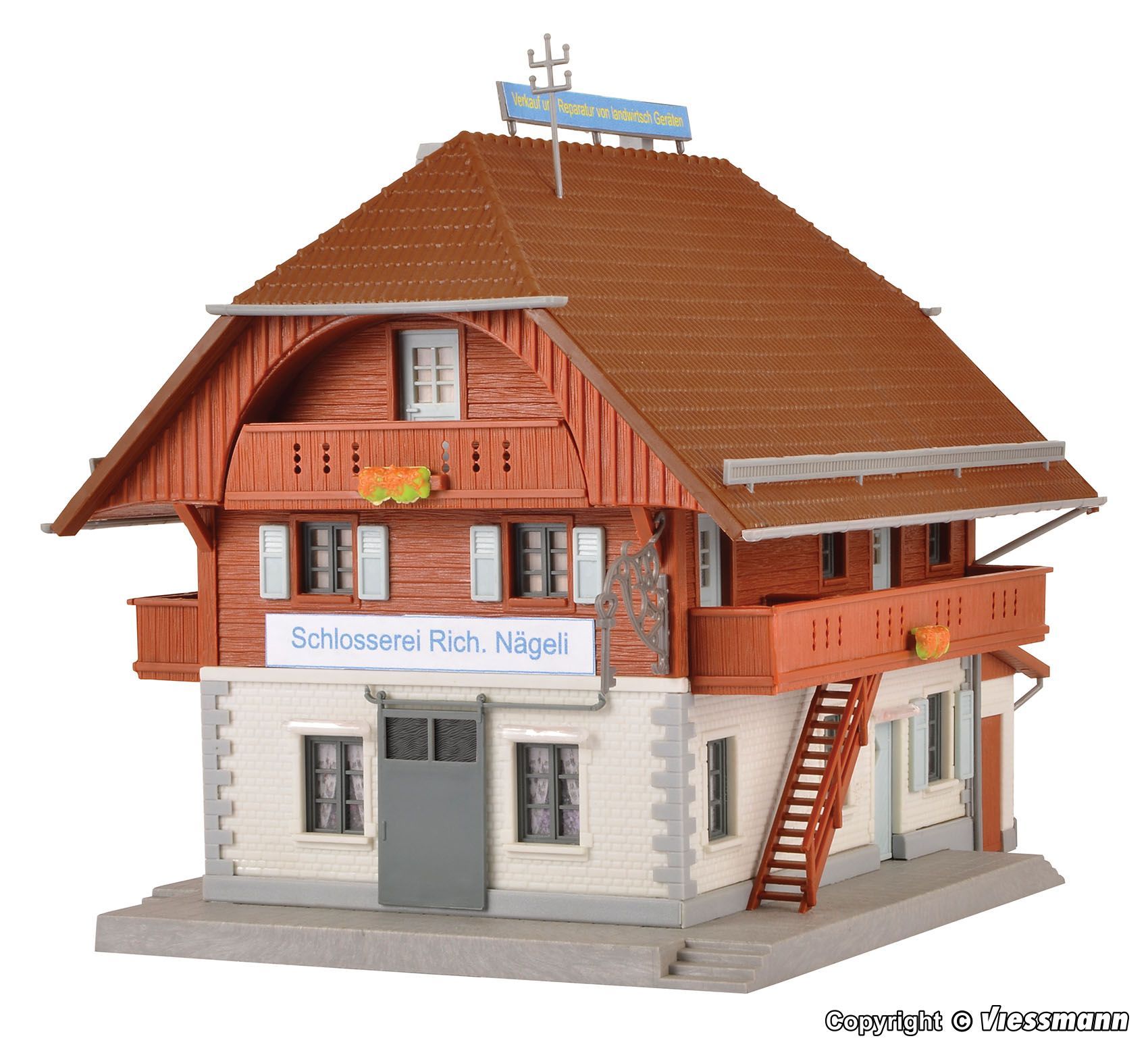 Kibri 38800 - Schlosserei Nägeli H0 1:87