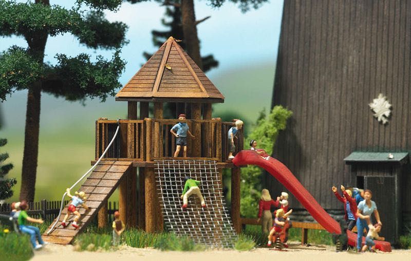 Busch 1487 - Spielburg H0 1:87 Busch 1487 - Spielburg H0 1:87