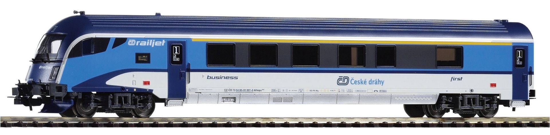 Piko 57671 - Steuerwagen CD Ep.VI Railjet H0/GL Piko 57671 - Steuerwagen CD Ep.VI Railjet H0/GL