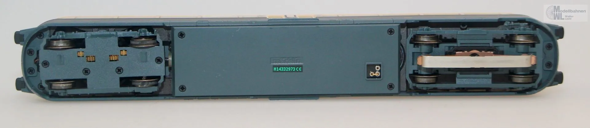 Märklin 37582 - MÄRKLIN - Aussichtstriebwagen elT 1999 DRG Ep.II grün H0/WS Sound mfx