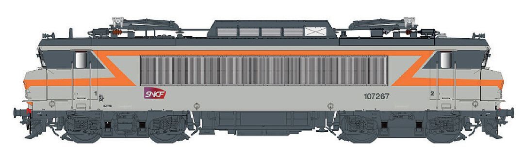LS Models 11706 - E-Lok BB 107267 SNCF Ep.VI beton H0/WS LS Models 11706 - E-Lok BB 107267 SNCF Ep.VI beton H0/WS
