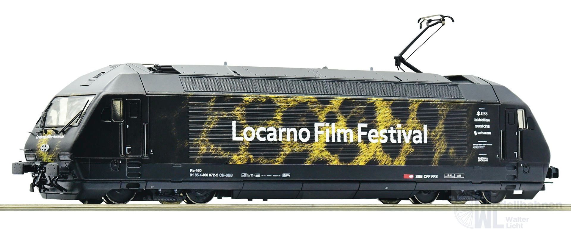 Roco 7500020 - E-Lok Re 460 072-2 SBB Ep.VI Locarno H0/GL Roco 7500020 - E-Lok Re 460 072-2 SBB Ep.VI Locarno H0/GL