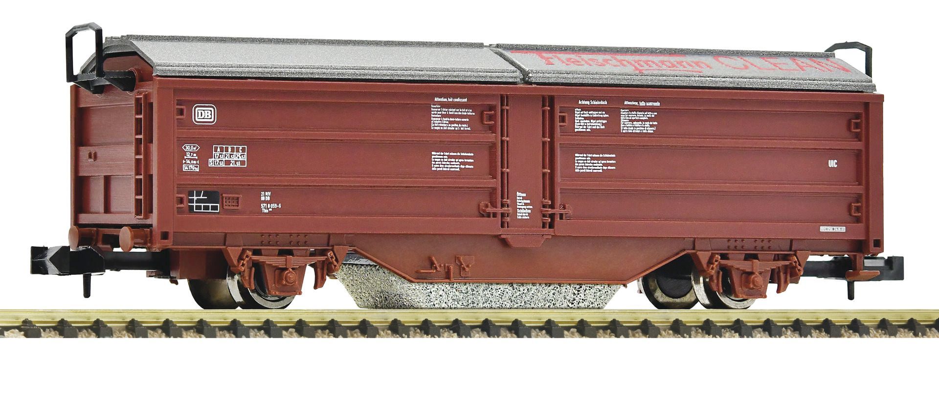 Fleischmann 6660015 - Schienenreinigungswagen DB Ep.IV Fleischmann Clean N 1:160