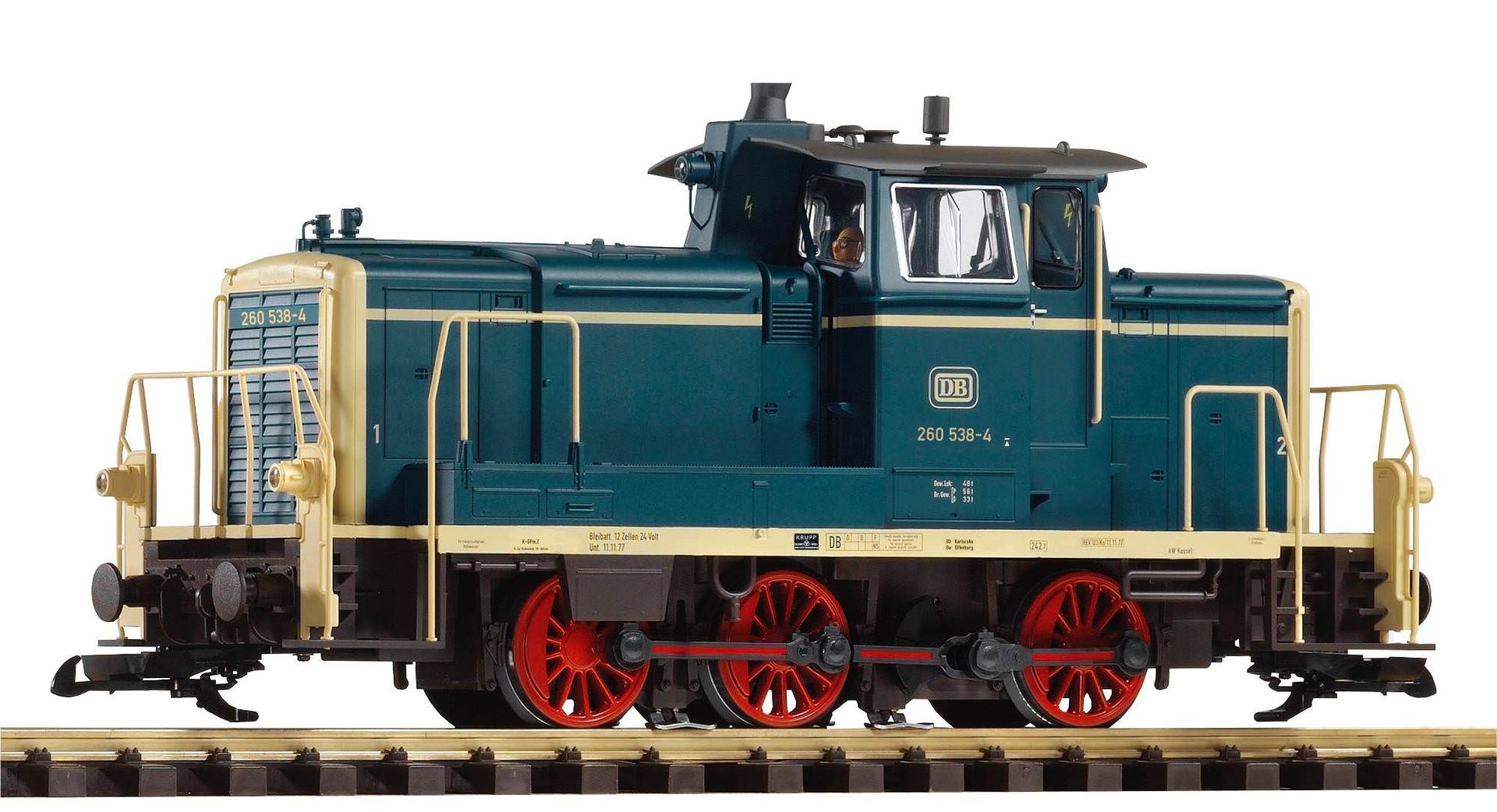 Piko 37526 - Diesellok BR 260 DB Ep.IV Spur G 1:22,5