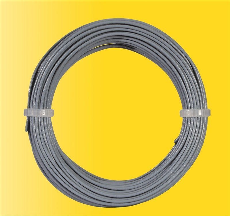 Viessmann 6868 - Kabelring 0,14mm grau 10 Meter Viessmann 6868 - Kabelring 0,14mm grau 10 Meter