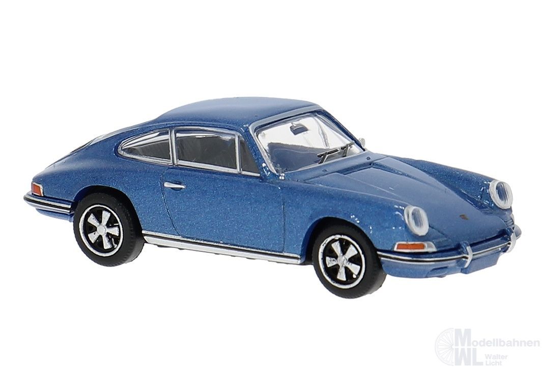 Brekina 16234 - Porsche 911 blau H0 1:87