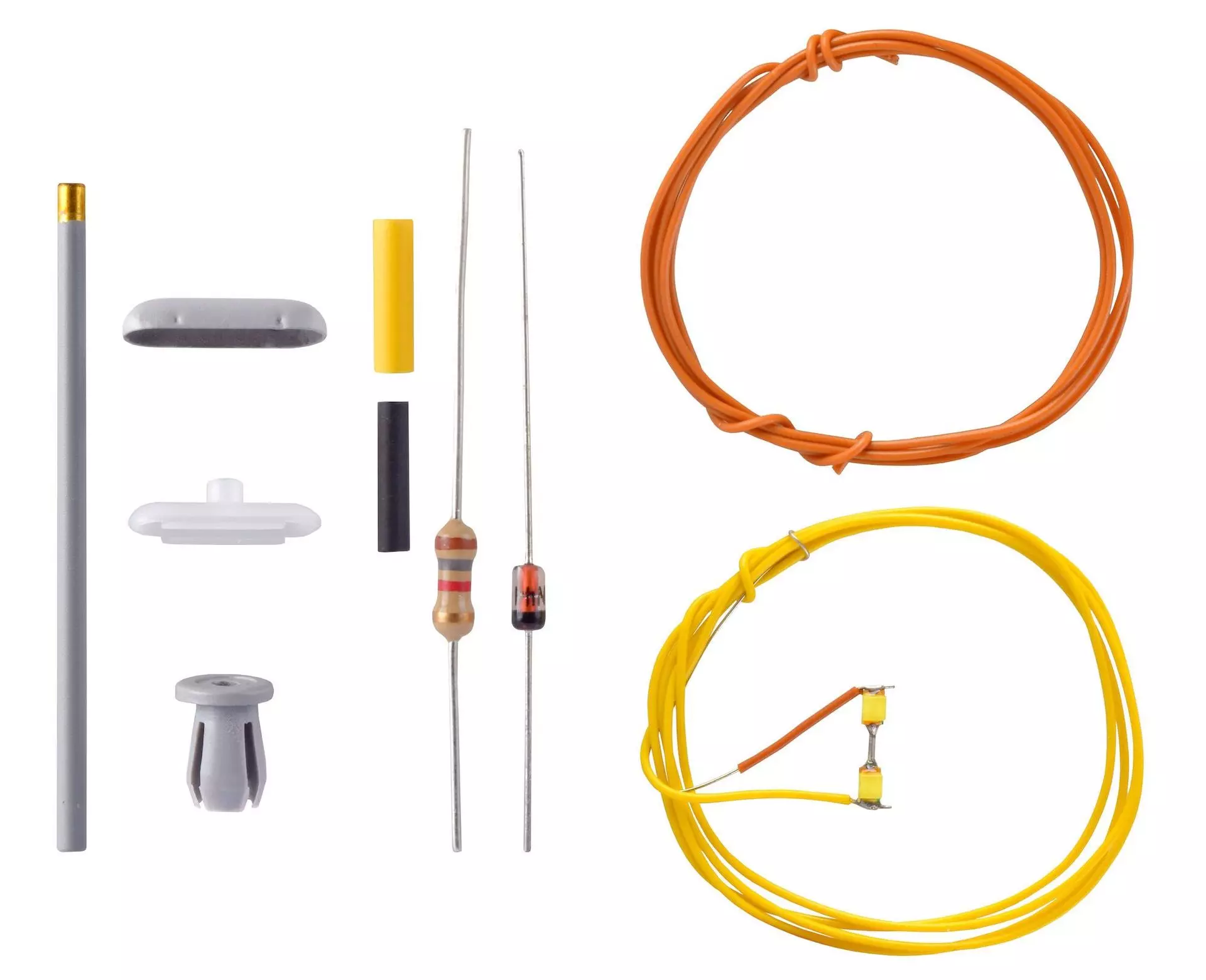 Viessmann 6626 - Bausatz Bahnsteigleuchte LED weiß N 1:160