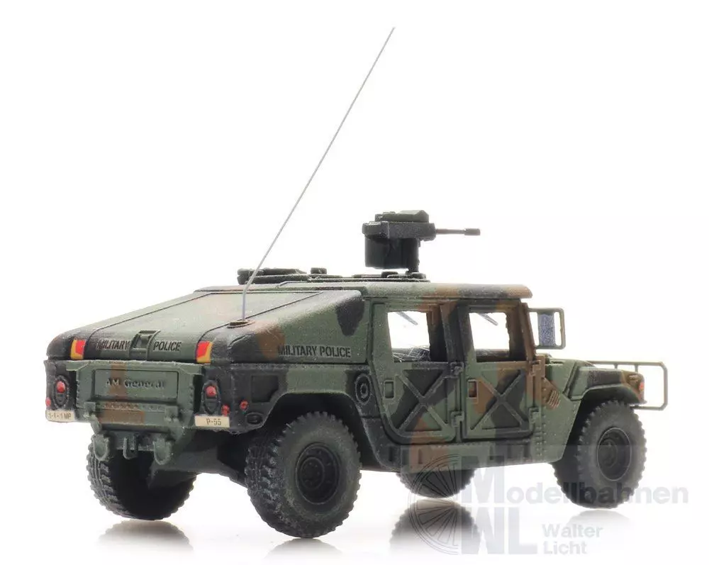 ARTITEC b.v. 6870545 - US Humvee Camo  Armored GW MP H0 1:87