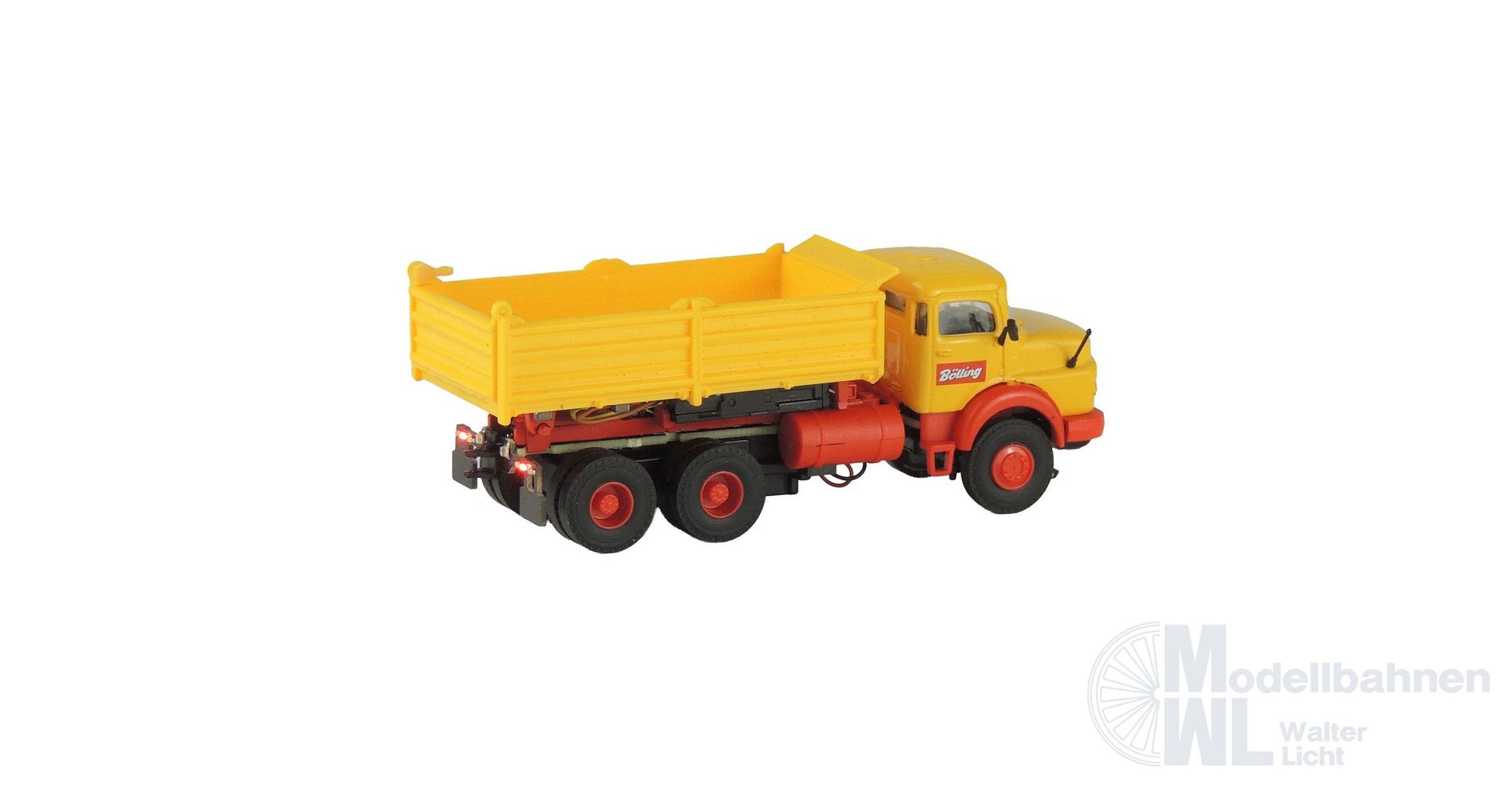 Viessmann 8603 - Mercedes-Benz Rundhauber 3-achs Kipper motrische Kippfunktion H0 1:87